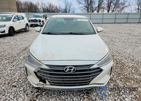 2019 Hyundai Elantra Sel z USA, uszkodzony, nr VIN 5NPD84LF5KH408579